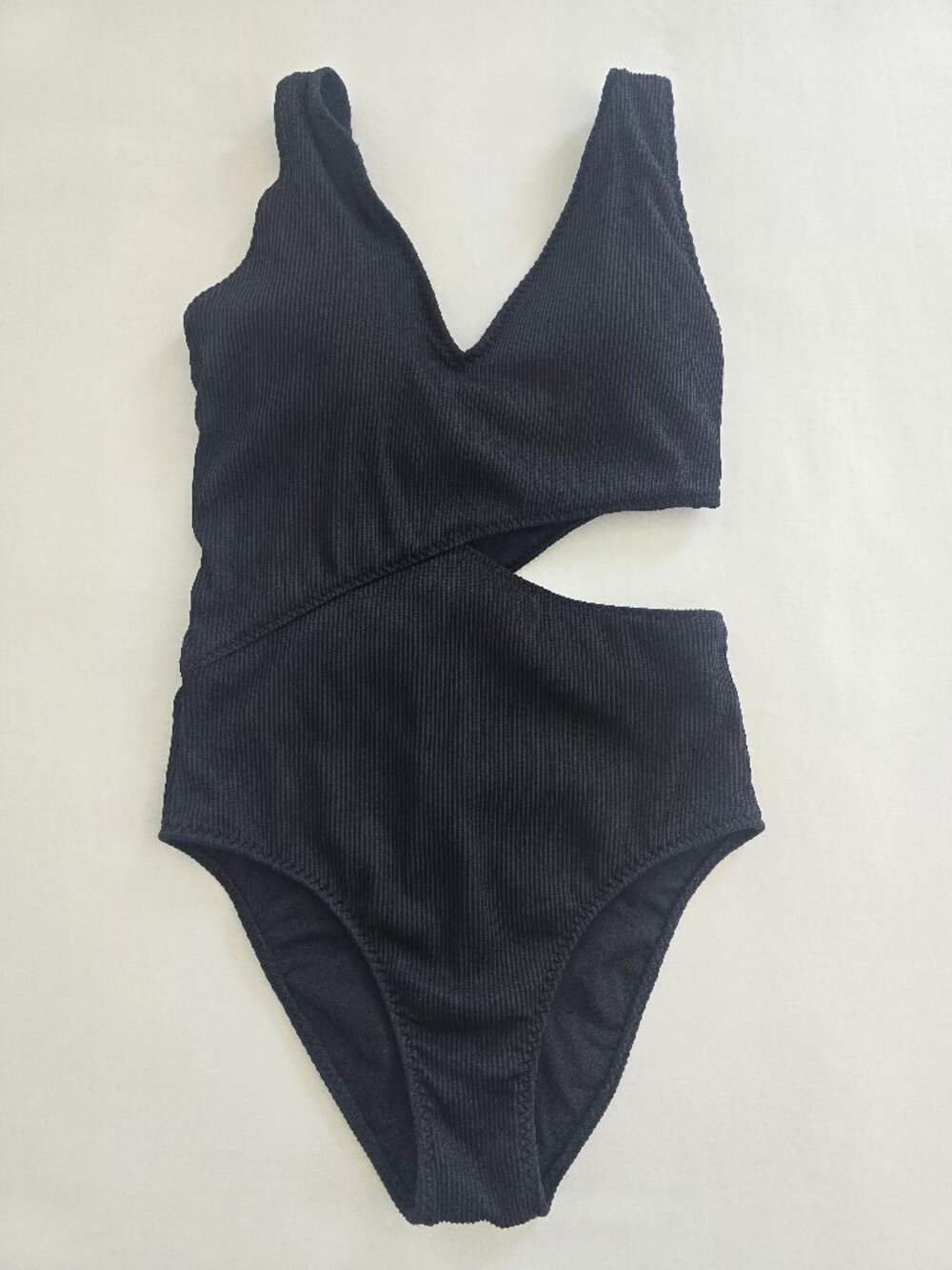 Fabletics Asymmetrical Cutout Shaping One-Piece Swimsuit